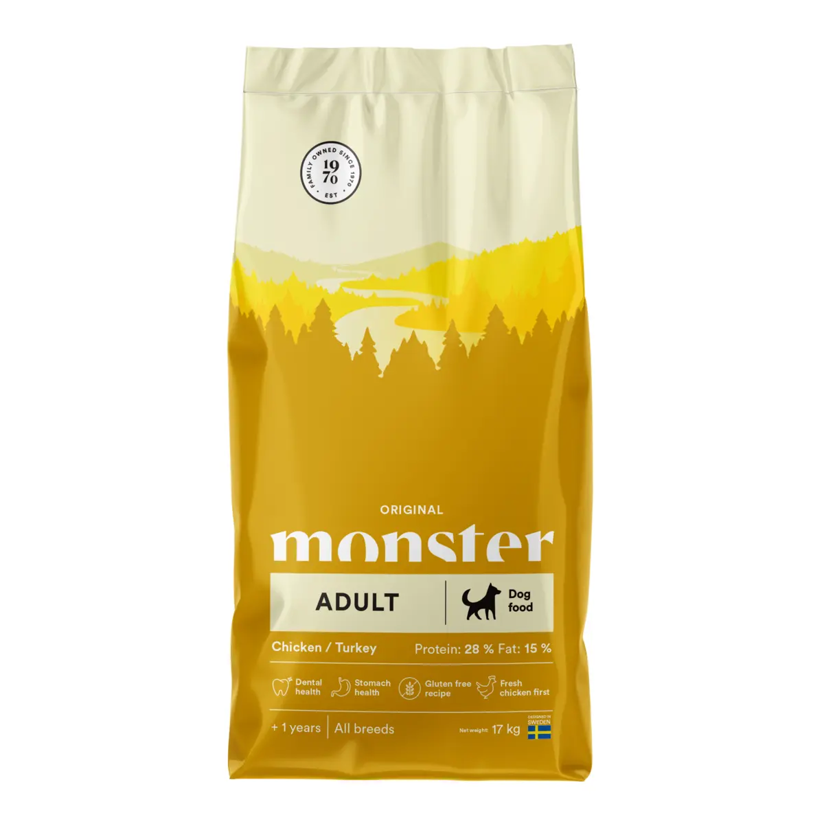 Monster Dog Original Adult Chicken&Turkey