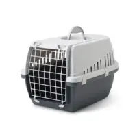 Savic Trotter 2 kuljetusboksi metalliovella, 56x33x33 cm