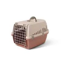 Savic Trotter 1 kuljetusboksi metalliovella, IATA-hyväksytty, tuscany red, 49x33x30 cm