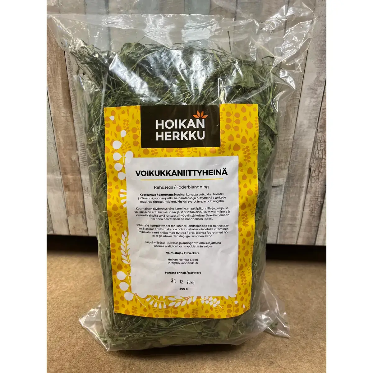 Hoikan Herkku Voikukkaniittyheinä 200 g