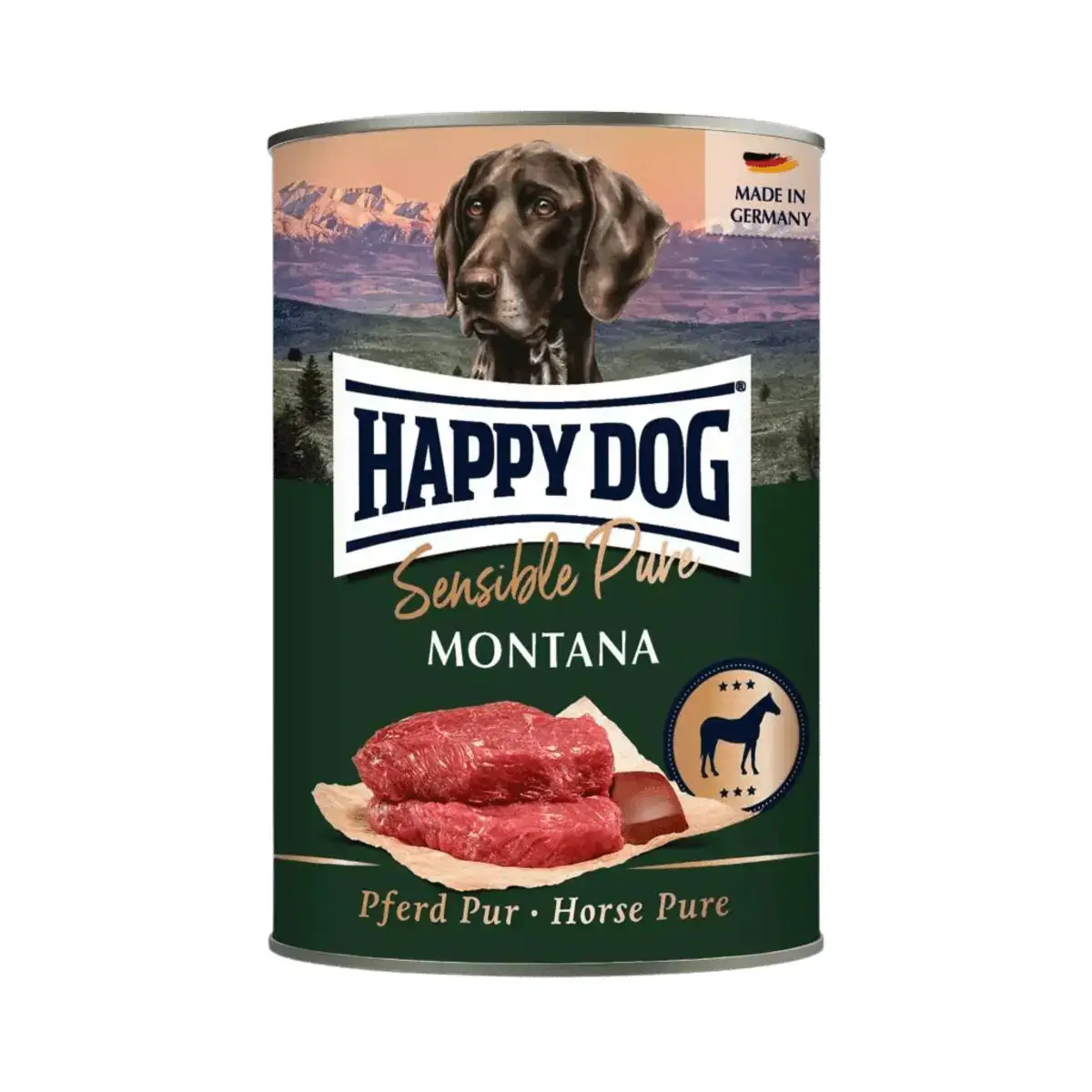 Happy Dog Pure Montana - hevonen 400g