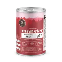 Monster Dog Single Beef 400g