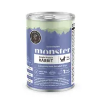 Monster Dog Single Rabbit 400g