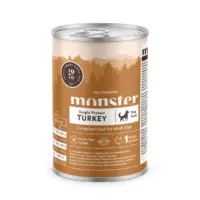 Monster Dog Single turkey 400g