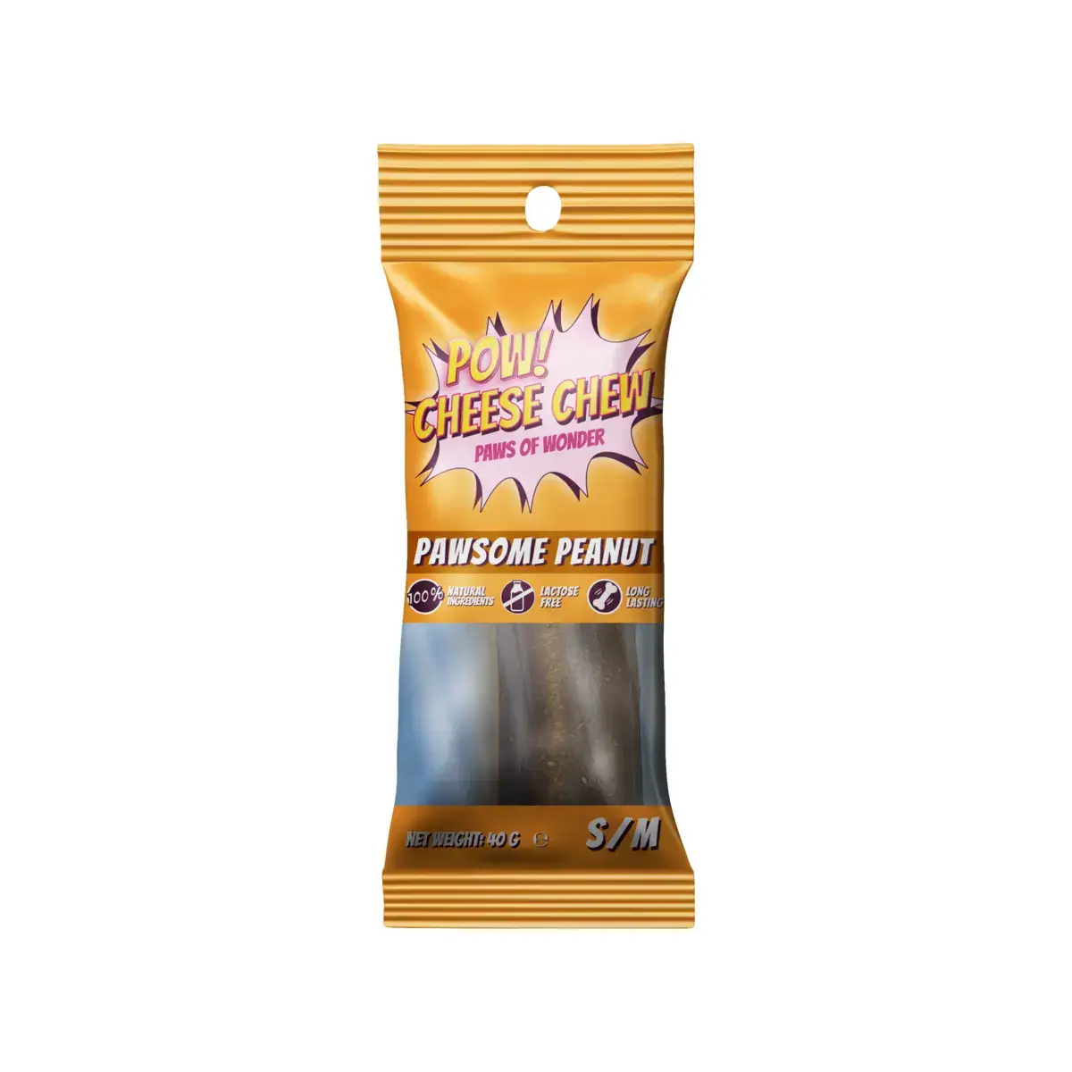 POW Cheese Chew Peanut Butter S/M