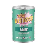 POW dog Adult Lamb Can 400g
