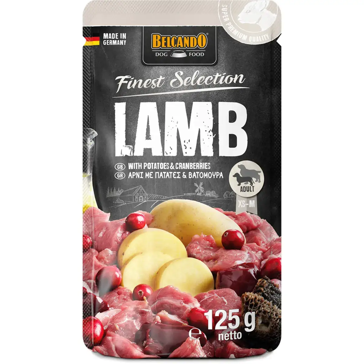 Belcando Lamb with potatoes&cranberries 125g