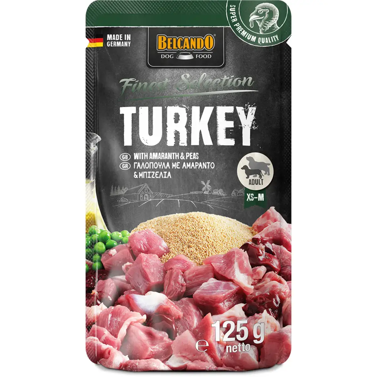 Belcando TURKEY with amaranth & peas 125g